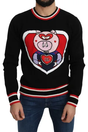 Dolce & Gabbana Varken van het Jaar Pullover Trui