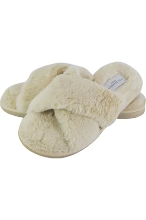 Miss Sparrow Open teenslippers voor dames - Room