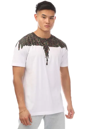 MARCELO BURLON Heren-T-shirt Animalier Wings Regular in
