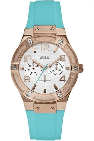 Guess Dameshorloge Kwarts Roze Goud