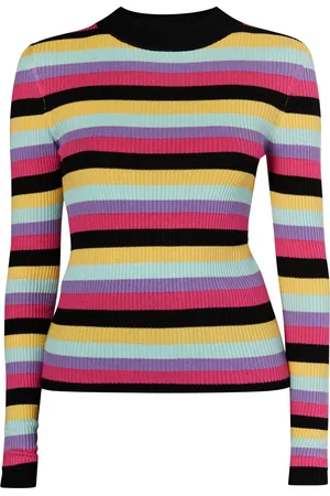 myMo Trui met ribbels Dames Veelkleurig
