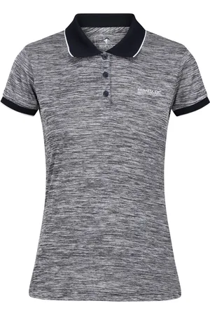 Regatta Dames/dames Remex II Polo Hals T-Shirt (Marine)