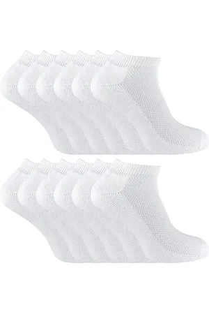 Sock Snob 12 paar laag uitgesneden kindersokken van bamboe