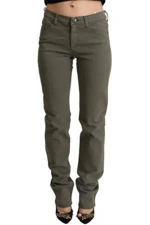 ERMANNO SCERVINO Skinny Denim Broek Met Lage Taille