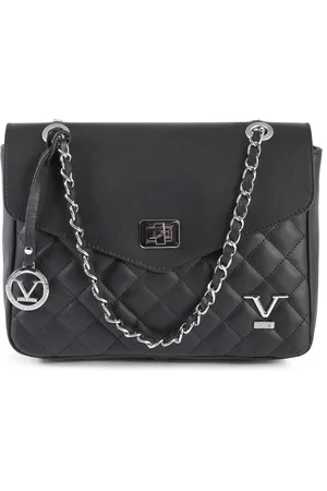 VERSACE V Italia Dames Handtas V024M-S Sauvage Nero