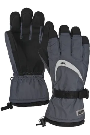 Trespass Heren Reunited II Ski-Handschoenen (Grijs)