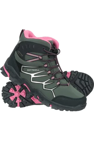 Mountain Warehouse Softshell wandelschoenen voor kinderen/Kinderen (Khaki)