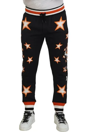 Dolce & Gabbana Orange Star Joggingbroek