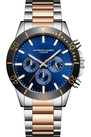 Anthony Met de hand gemonteerd, beperkt verkrijgbaar Chronometric Two Tone-horloge van