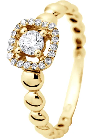 Diadema Solitaire Diamonds 0,33 Cts luxe sieraden Yellow Gold