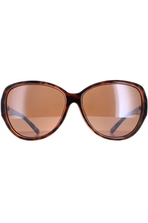 Ted Baker TB1394 Shay 132 havana bruine zonnebril met bloemenprint