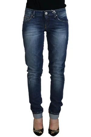 ACHT Jeans Van Gewassen Katoenen Slim Fit Spijkerbroek