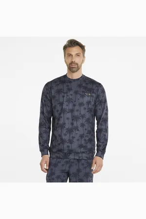 PUMA Heren x Palm Tree Crew Lichtgewicht Crew Hals Golf Sweatshirt