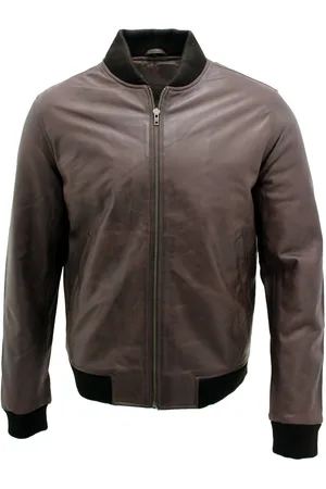 Infinity Varisty leren bomberjack