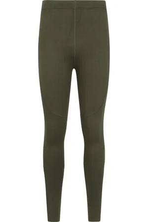 Mountain Warehouse Heren Ascend Bamboo Base Layer Broek (Donkergrijs)