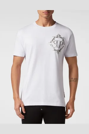 Philipp Plein T-Shirt Ronde Hals Chrome