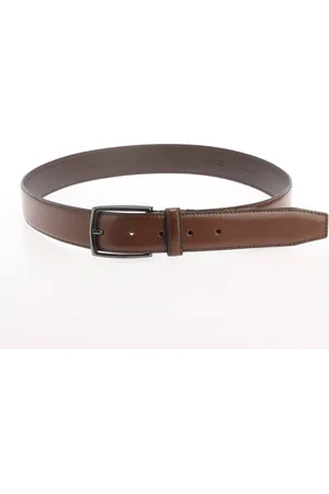 HUGO BOSS Accessoires Leren Riem in Tan