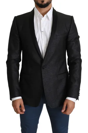 Dolce & Gabbana Jacquard Single Breasted GOUDEN Blazer