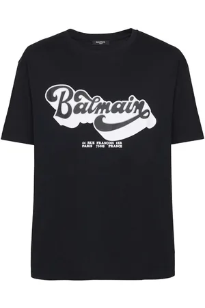 Balmain T-shirt met logoprint uit de jaren 70 in