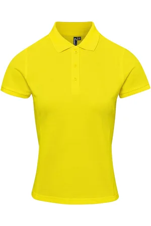 Premier Dames/dames Coolchecker Plus Piqu Polo met CoolPlus