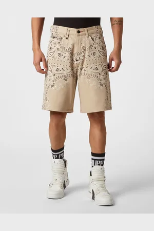 Philipp Plein Korte Broek Paisley