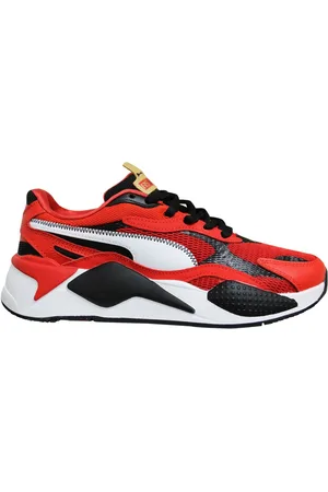 PUMA RS-X3 CNY Zwart Wit Laag Lace Up Heren Hardlooptrainers 373178 01