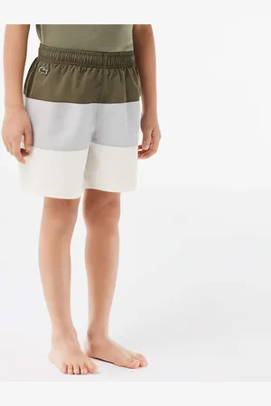 Lacoste Jongens Juniors Colour Block Taffeta Zwembroek in
