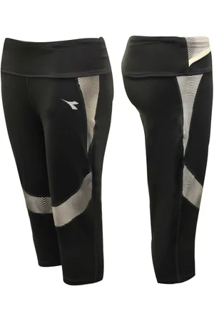 Diadora Dames Donker Rook 3/4 Legging