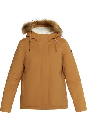 Dreimaster Winterjas Dames Kameel