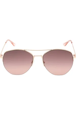 Calvin Klein Rosegouden zonnebril