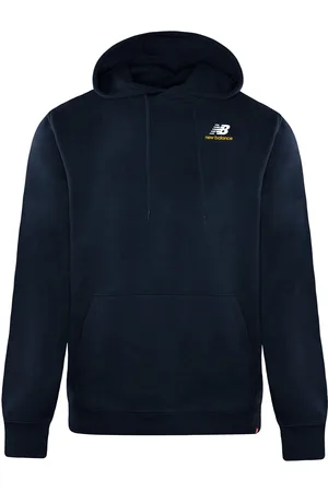 New Balance Long Sleeve Pullover Heren Geborduurde Hoodie MT11550 ECL
