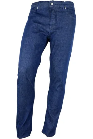 Aquascutum Donkere Katoenen Spijkerbroek