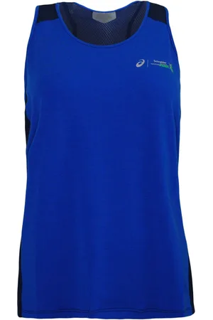 Asics Paris Womens Blauwe Tanktop