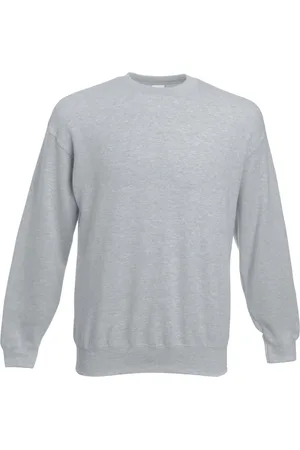 Fruit Of The Loom Heren Set-In Belcoro® garen Sweatshirt (Heather )