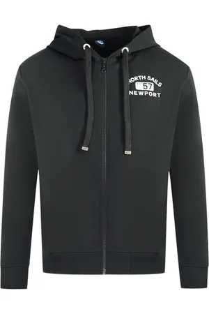 North Sails Sweaterjack met logo en rits