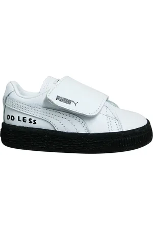 PUMA X Shantell Martin Basket Strap Kids Hook & Loop Kleuters Trainers 365715 01