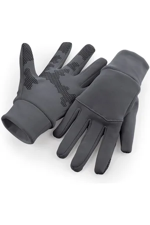 Beechfield Softshell Sporthandschoenen voor volwassenen van Unisex (Licht Grafiet)