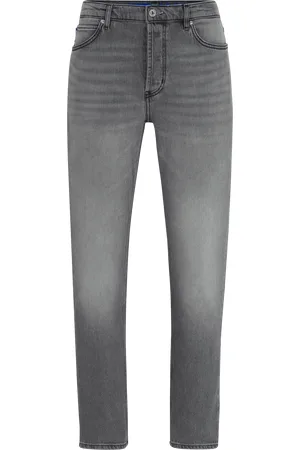 HUGO BOSS Heren Tapered-Fit Jeans in