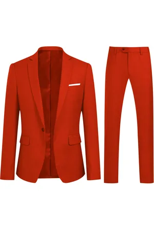 Allthemen Slim-fit 2-delig minimalistisch pak