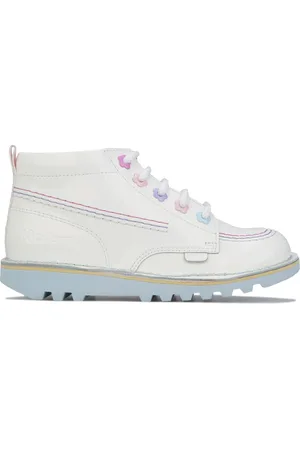Kickers Kinder Kick Hi Fleur Patent Meisjeslaarsjes in