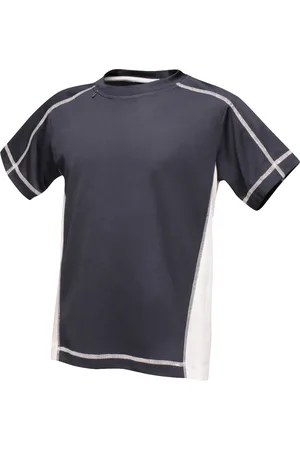 Regatta Kinderen/Kinderen Peking T-Shirt (Marine / Wit)