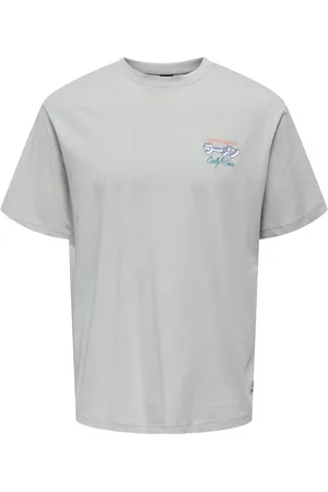 Only & Sons T-shirt SS Keane T-shirt Grijs