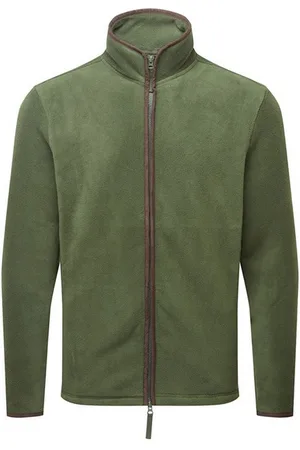 Premier Heren Artisan Fleece Jas (Mosgroen/bruin)