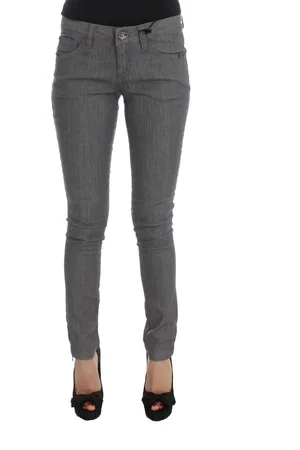 Costume National Slim Fit Jeans Van Katoenmix