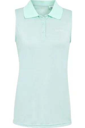 Regatta Dames/Dames Tima II Mouwloos Poloshirt (IJzige ochtend)