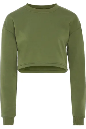 myMo Sweatshirt Dames Militair