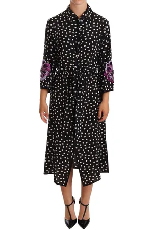 Dolce & Gabbana Bloemenjurk Met Pailletten