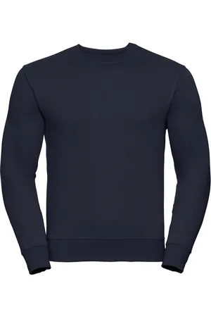 Russell Athletic Russell Heren Authentieke Sweatshirt (Slimmer Cut) (Franse marine)