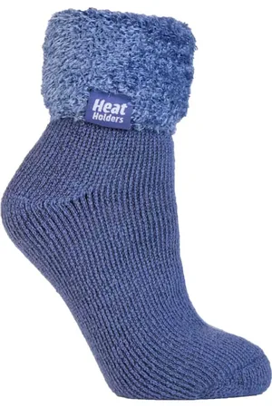 Heat Holders Dames Non Slip Thermische Enkel Slipper Bed Sokken - HHL02