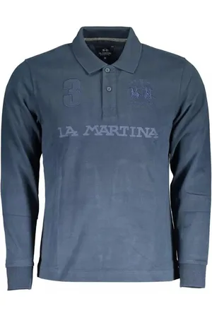 La Martina Katoenen Poloshirt Met Geborduurd Logo